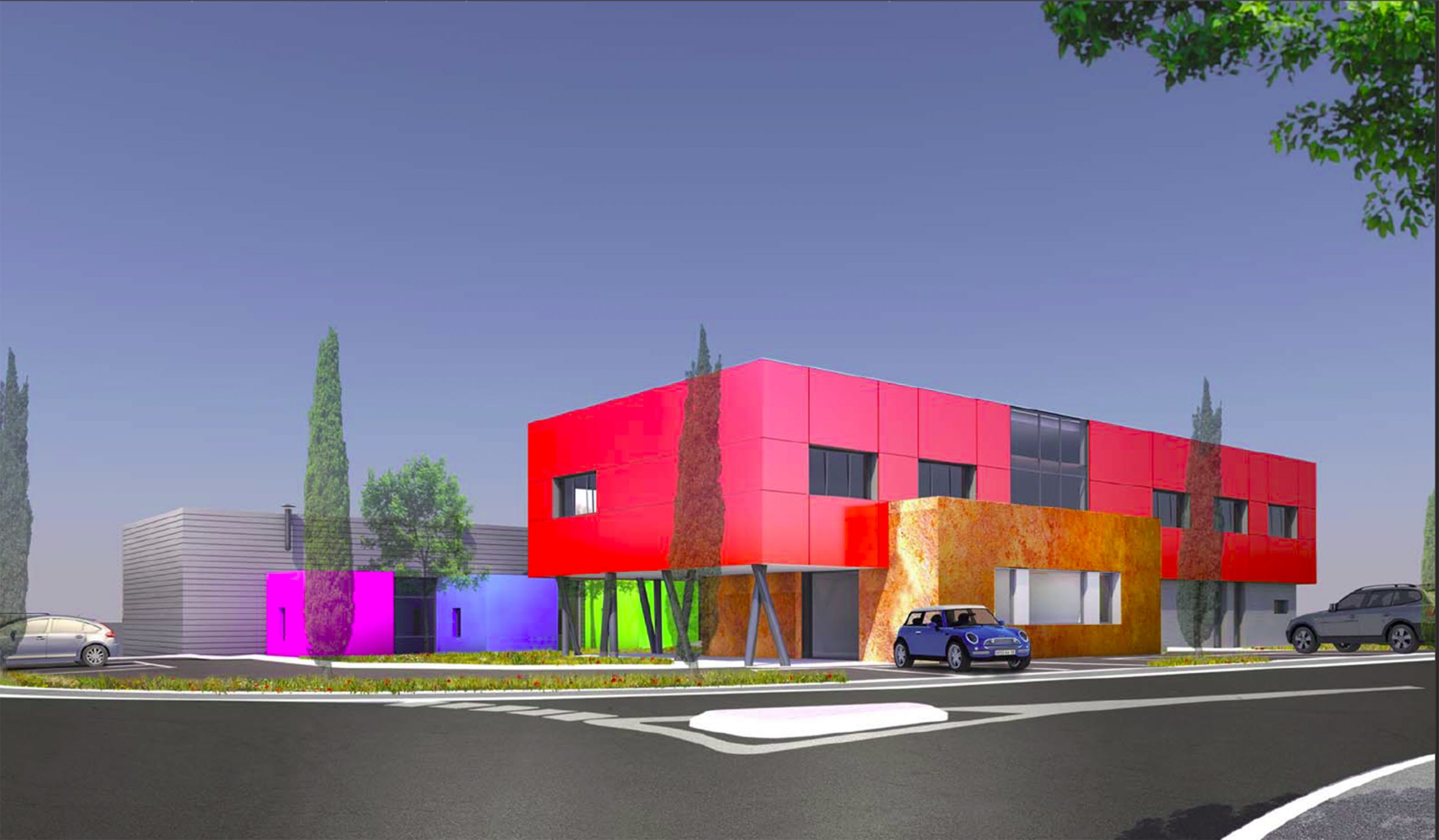 Visuel d'architecte du projet